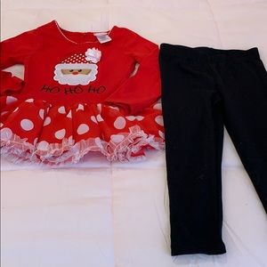 Youngland toddler girl holiday set
